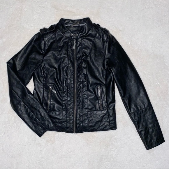 J2 Jackets & Blazers - J2 Faux Leather Jacket